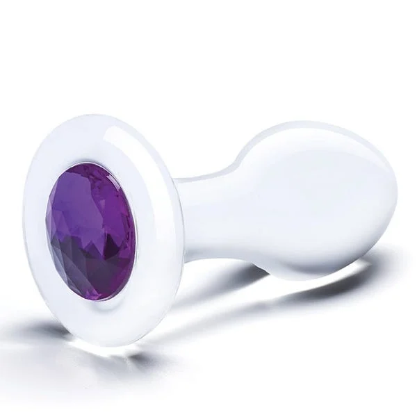 Glas 3.5-inch Bling Glass Butt Plug — image 6 of 8