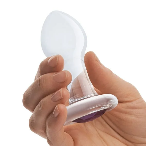 Glas 3.5-inch Bling Glass Butt Plug — image 7 of 8