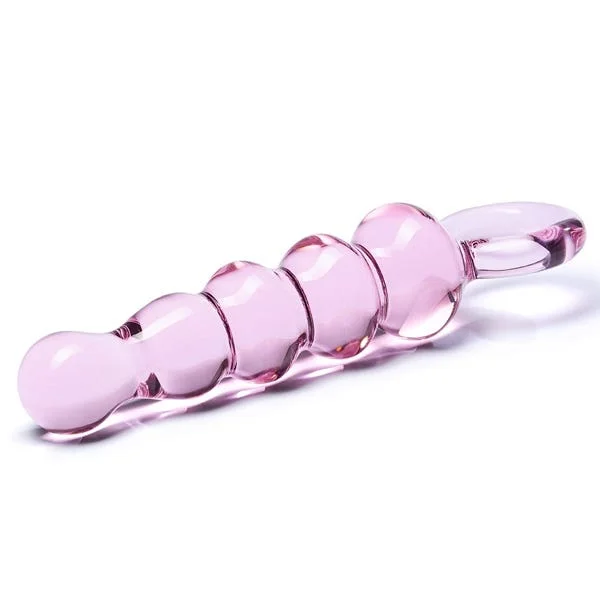 Glas 7.5-inch Quintessence Beaded Glass Anal Slider — image 6 of 8