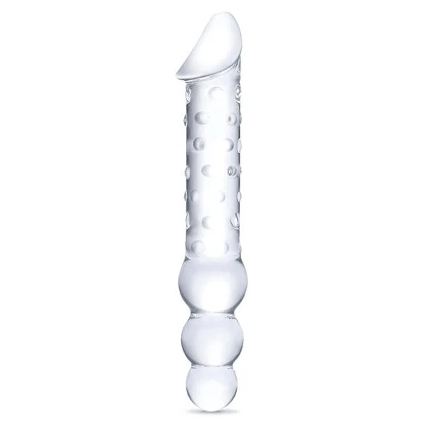 Glas 12-inch Double End Dildo With Anal Beads — image 5 of 8