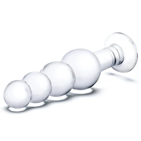 Glas 7.25-inch Beaded Butt Plug — image 12 of 14