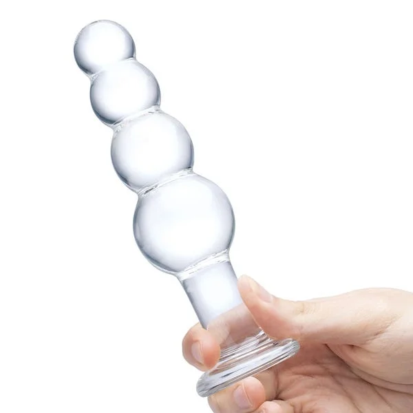 Glas 7.25-inch Beaded Butt Plug — image 13 of 14