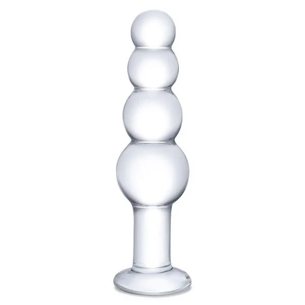 Glas 7.25-inch Beaded Butt Plug — image 11 of 14