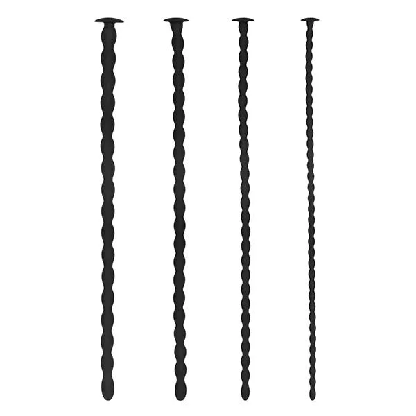 Silicone Spiral Screw Sounding Plug Set — image 6 of 11