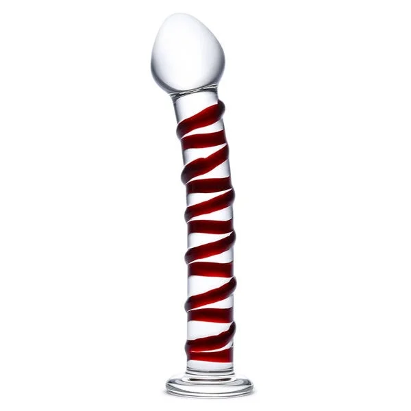 Glas 8-inch Mr Swirly Glass Dildo — image 5 of 8