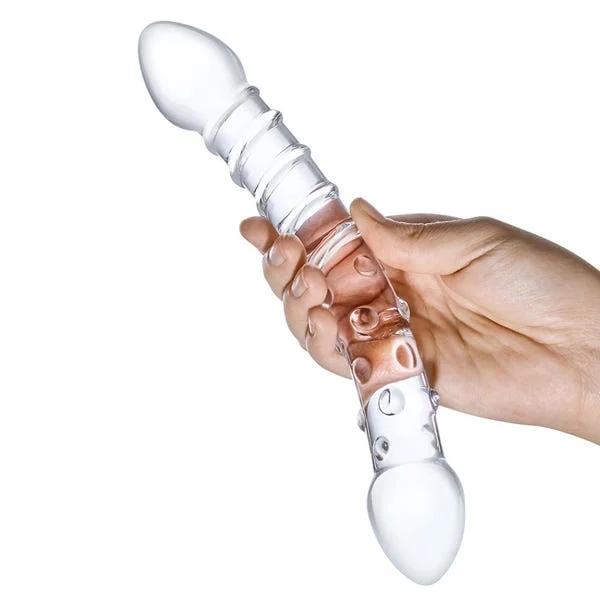 Glas 10-inch Double Trouble Glass Dildo — image 7 of 8