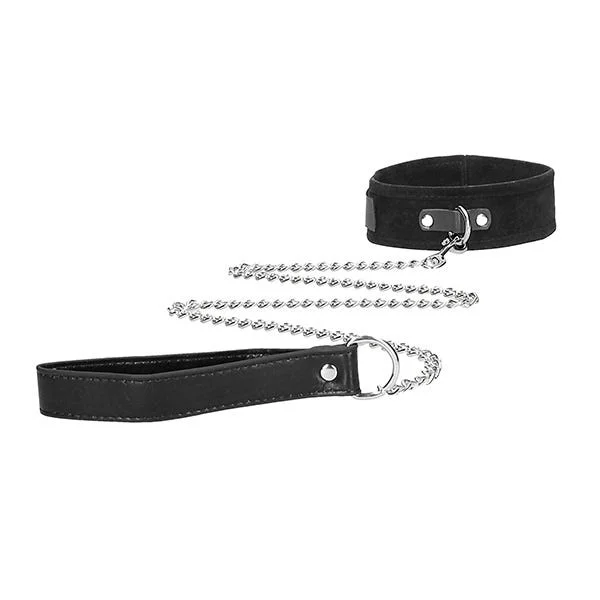 Ouch Black & White Velcro Collar And Hand Cuffs — image 7 of 10