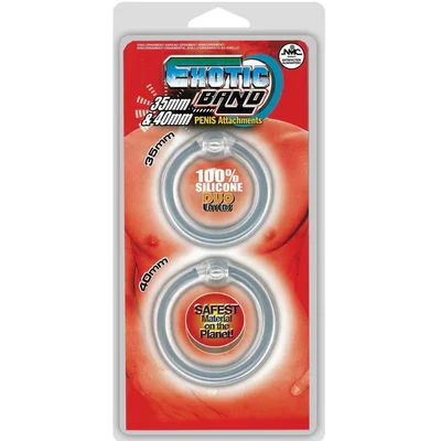 Nanma Exotic Band Dual Density Cock Rings