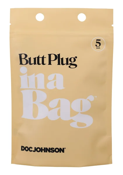 In A Bag 5" Silicone Butt Plug By Doc Johnson — image 10 of 10