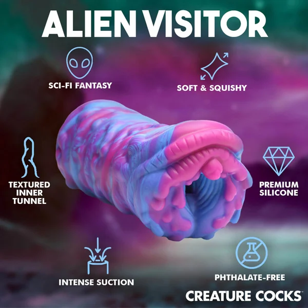 Cyclone Silicone Squishy Alien Vagina Stroker By Creature Cocks — image 21 of 25