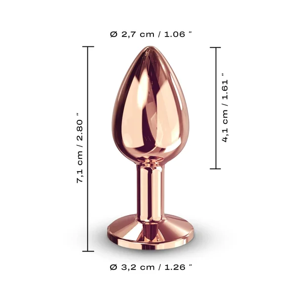 Dorcel Rose Gold Diamond Plug — image 15 of 25