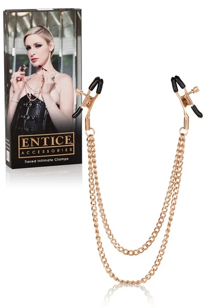 California Exotic Adjustable Nipple Clamps with Double Chain — image 7 of 9