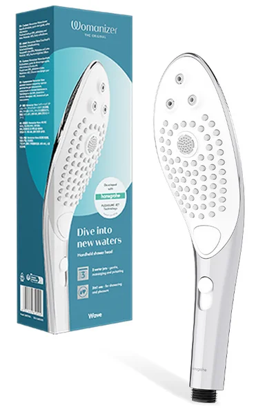 Womanizer Wave - Dual Function Shower Head with PleasureJet Technology — image 7 of 18