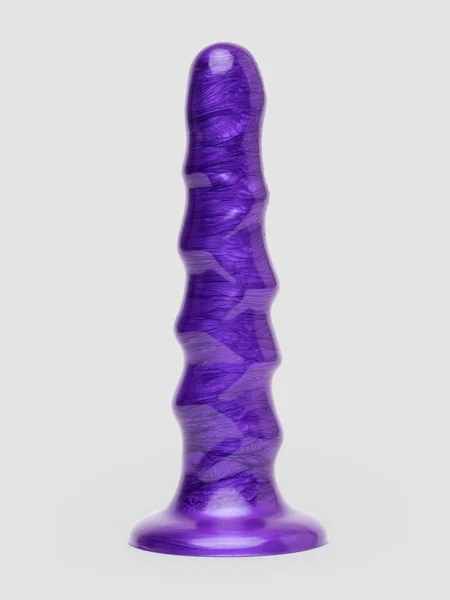 Lovehoney New Wave Metallic Wavy Textured Dildo 6.5 Inch — image 7 of 7