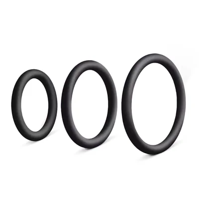 RIN019 Silicone Cock Ring 3 Pack