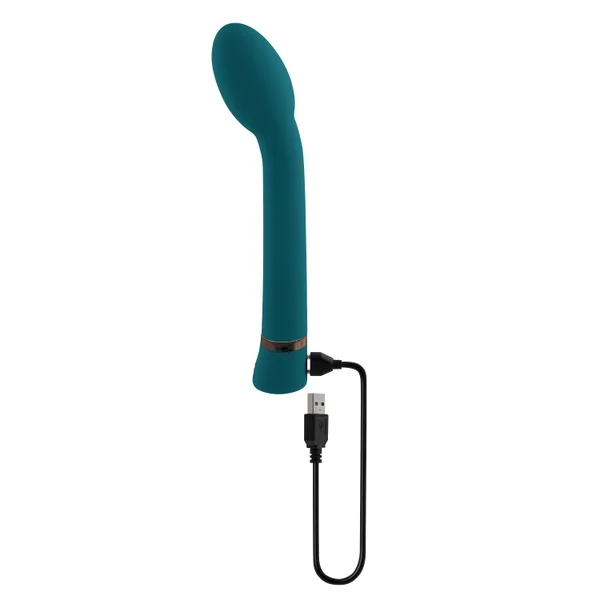 Playboy On The Spot Rechargeable Silicone G-spot Vibrator Deep Teal — image 2 of 14