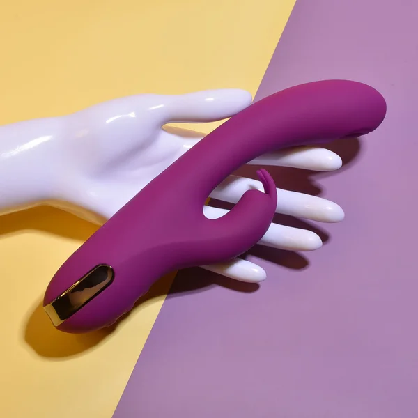 Playboy Thumper Rechargeable Tapping Silicone Dual Stimulation Vibrator Wild Star — image 5 of 16