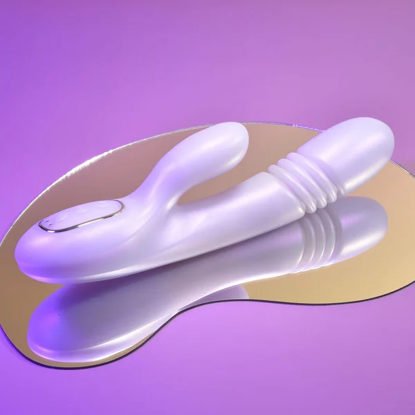 Playboy Thumper Rechargeable Tapping Silicone Dual Stimulation Vibrator Wild Star — image 11 of 16