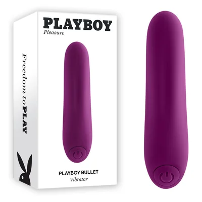Playboy Bullet Rechargeable Silicone Vibrator Wild Aster