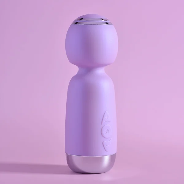 Playboy Royal Mini Rechargeable Silicone Wand Vibrator Opal — image 2 of 9