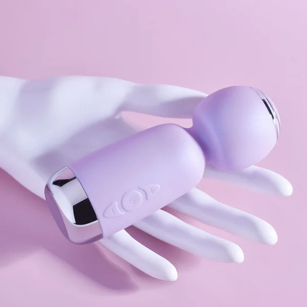 Playboy Royal Mini Rechargeable Silicone Wand Vibrator Opal — image 7 of 9
