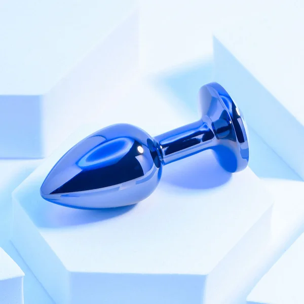 Playboy Tux Small Metal Anal Plug Hematite — image 5 of 8