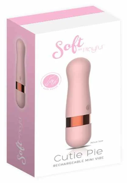 Soft By Playful Cutie Pie Rechargeable Bullet Pink — image 2 of 5