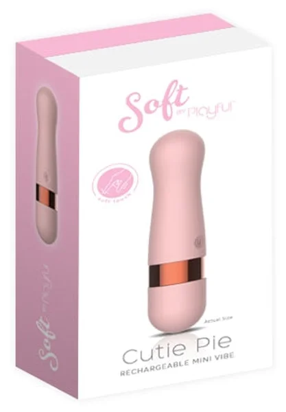 Soft By Playful Cutie Pie Rechargeable Bullet Pink — image 7 of 8