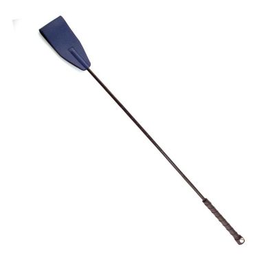 Harmony Blue Leather Riding Crop