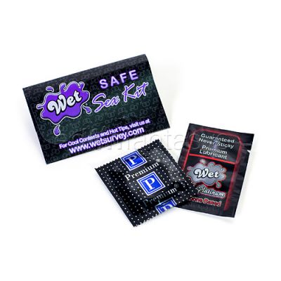 Wet platinum safe sex kit