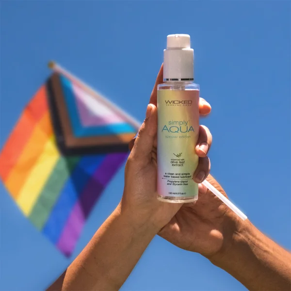 Wicked Simply AQUA Water-based Lubricant 120ml — image 4 of 4