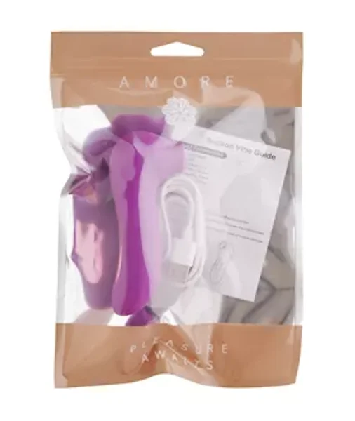 Amore Missy Suction Vibrator - Purple — image 10 of 10