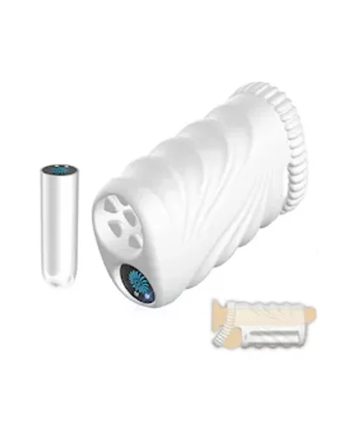 Amore Luxury Vibrating Masturbator - 5 Inch — image 2 of 2