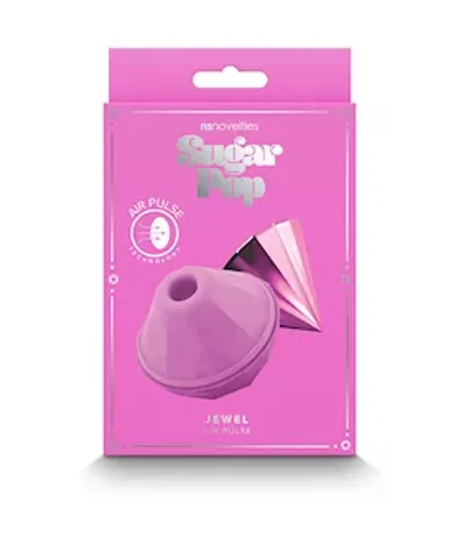 Sugar Pop Jewel Suction Vibrator - Pink - 2.8 Inch — image 6 of 8
