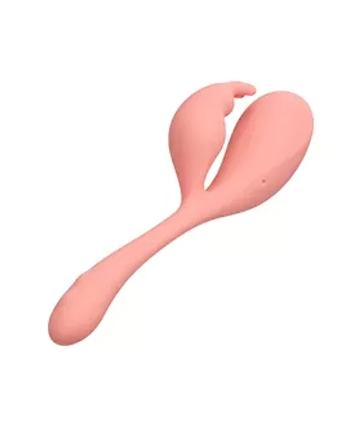 Elle Liquid Silicone Bunny Vibrator - 7.3 Inch — image 6 of 10