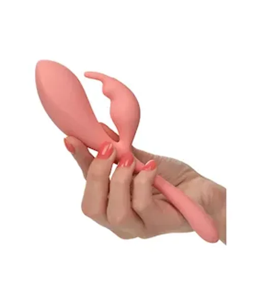 Elle Liquid Silicone Bunny Vibrator - 7.3 Inch — image 8 of 10