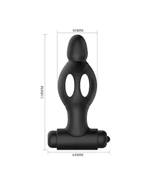 Mr. Play Vibrating Collapsible Anal Plug - 4.6 Inch - 4.6 Inch — image 12 of 14