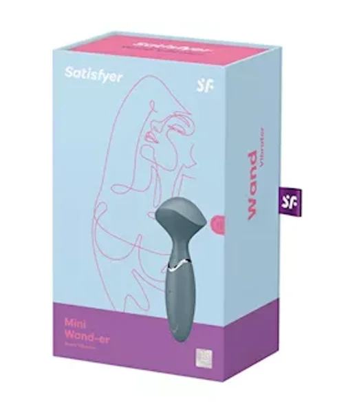 Satisfyer Mini Wand-er - Grey — image 8 of 8