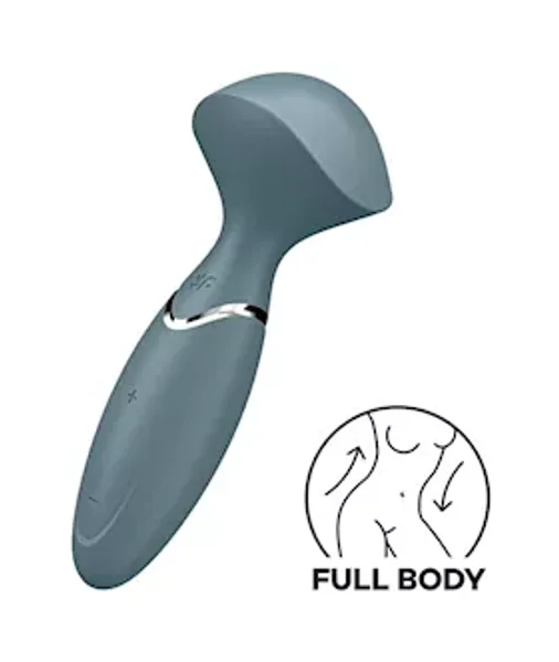 Satisfyer Mini Wand-er - Grey — image 7 of 8