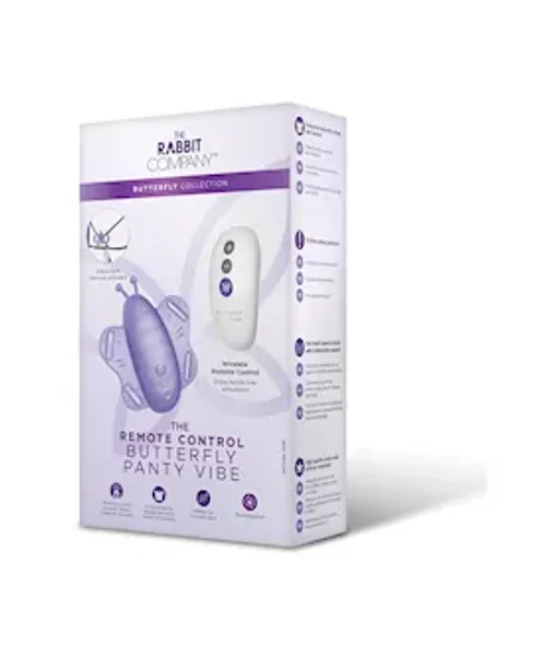 Remote Control Butterfly Panty Vibe - 3 Inch — image 5 of 5