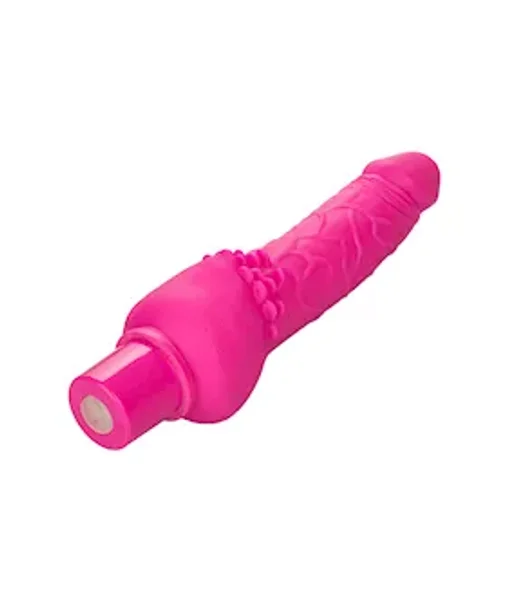 Rechargeable Power Stud Cliterrific Vibrating Dildo - Pink - 7.5 Inch — image 8 of 8