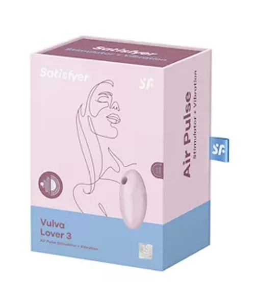 Satisfyer Vulva Lover 3 - Light Pink - 4.3 Inch — image 12 of 12