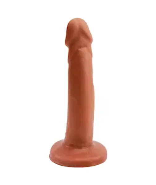 Eve's Allure Dildo - Tan - 7.7 Inch — image 7 of 8