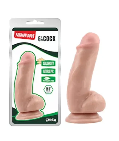 Fashion Dude Suction Cup Dildo - Ivory - 6.9 Inch — image 7 of 10