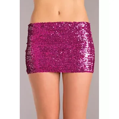 Mini Skirt Hot Pink M