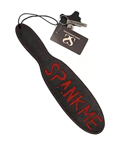 Bound X Leather Spank Me Paddle — image 3 of 4