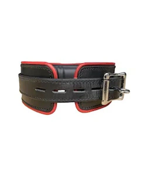 Bound X Wide Leather Cuff And Collar Set — image 9 of 10