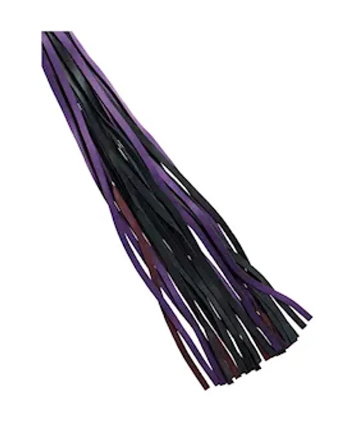Bound X Calf Leather Flogger With Wooden Handle — image 9 of 9