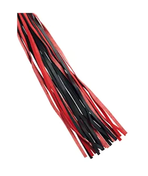 Bound X Calf Leather Flogger With Wooden Handle — image 6 of 9