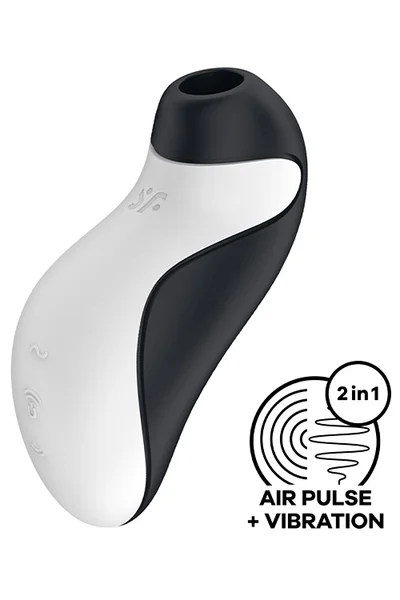 Satisfyer Orca - 4.5" Air Pulse Clitoral Stimulator with Vibration